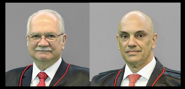 Anúncio da posse dos ministros Edson Fachin e Alexandre de Moraes na presidência e vice do TSE -...