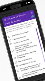 Aplicativo Mesário já pode ser baixado nas lojas virtuais 05.08.2024