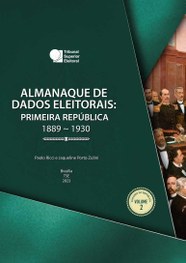Capa Almanaque de Dados Eleitorias: Primeira República