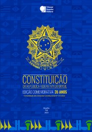 Capa publicação Constituição Federal 35 anos - edição comemorativa