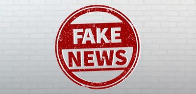 Carimbo de Fake News, desinformação, plone