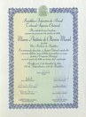 Diploma de Vice-Presidente da República para Marco Antônio de Oliveira Maciel, expedido pelo Tri...