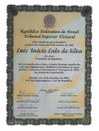 Diploma do ex-presidente Luiz Inácio Lula da Silva - 2002