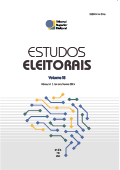 Revista Estudos Eleitorais, vol. 18, nº 1 - Capa