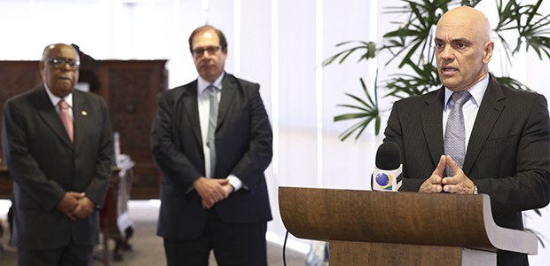 Foto: Alejandro Zambrana/Secom/TSE - Assinatura de termo de cooperação entre CNJ e TSE - Violênc...