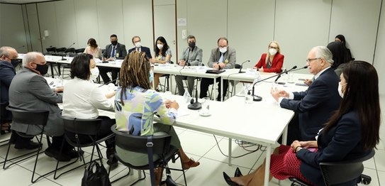 Foto: Antonio Augusto/Secom/TSE - Reunião Coalisão para Defesa do sistema Eleitoral - 08.08.2022