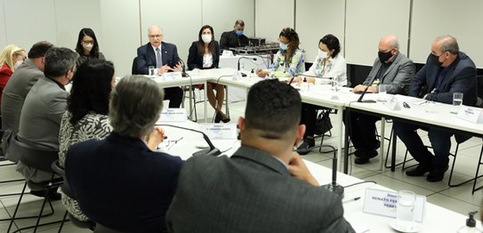 Foto: Antonio Augusto/Secom/TSE - Reunião Coalisão para Defesa do sistema Eleitoral - 08.08.2022