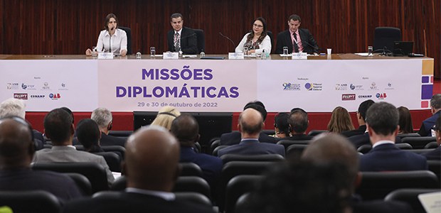Foto: LR Moreira/Secom/TSE -Missões Diplomáticas no TSE -29.10.2022