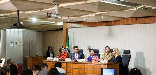 Foto: Zeca Ribeiro/Secom/TSE - Seminário Constituição e Direitos Indígenas 20.04.2023