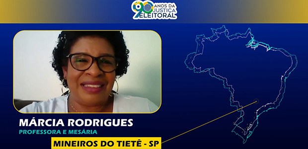 Foto: LR Moreira/Secom/TSE -JE Mora ao lado Marcia Rodrigues _Mineiros do Tiete SP -19.01.2023