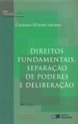 Capa do livro "Direitos fundamentais, separação de poderes e deliberação" do autor Conrado Hübne...