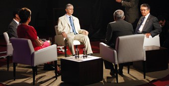 Ministro Marco Aurélio durante programa do TSE em 11/02/2014
