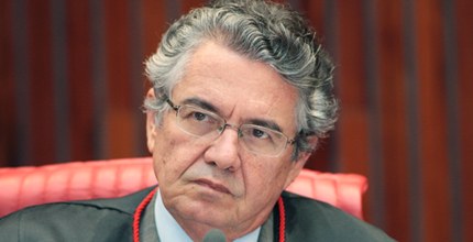 Ministro Marco Aurélio em sessão em 11.12.2012 Ministro Marco Aurélio ems essão plenária do TSE