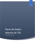 Plano de Dados Abertos do TSE - Biênio junho de 2021 a junho de 2023