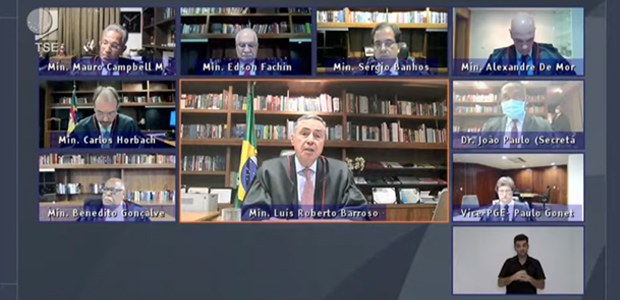 Sessão do TSE - 15.02.2022