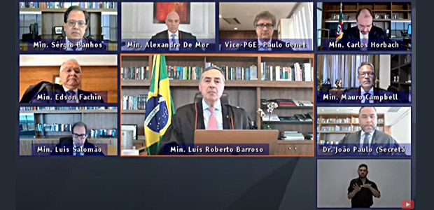 Sessão do TSE por videoconferência - 19.08.2021