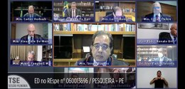 Sessão do TSE por videoconferência - 29.06.2021