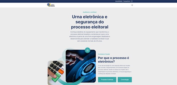 Site Urna Eletrônica - 23.06.2022