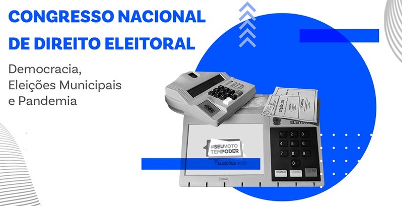 TRE-MA - Congresso Nacional de Direito Eleitoral - Democracia, Eleições Municipais e Pandemia - Banner Congresso Nacional de Direito Eleitoral - Democracia, Eleições Municipais e Pandemia