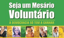 TRE-MT Banner mesário voluntário