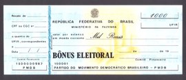 Bônus eleitoral - Glossário Eleitoral Brasileiro