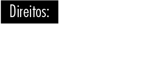 Logo do evento com os dizeres "Encontro, direitos:humanas". Letras brancas com fundo vermelho