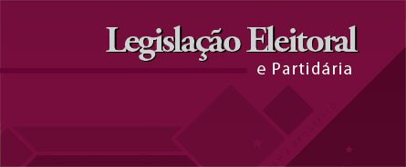 Imagem Legislação Eleitoral e Partidária.