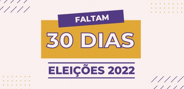 TSE - logo contagem regressiva Eleições 2022 em 01.09.2022