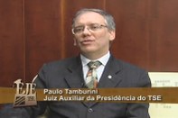 Revista da EJE ano 2 número 4 - entrevista com Dr. Paulo Tamburini, juiz auxiliar da presidência...